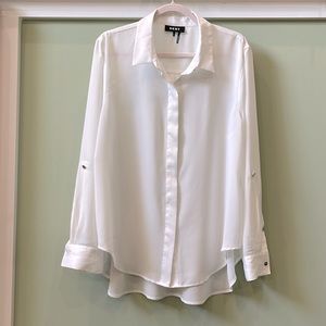 DKNY dressy blouse
